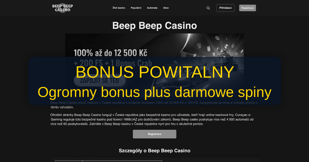 Beep Beep Casino Polska